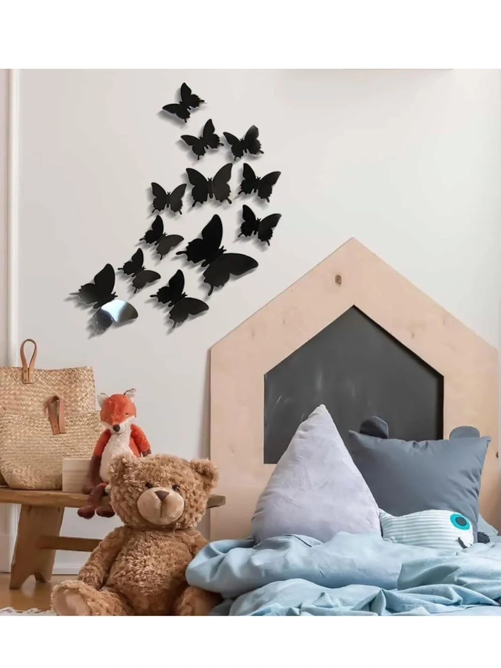 Black Butterfly Decorative Home Wall Art - Wall Decals